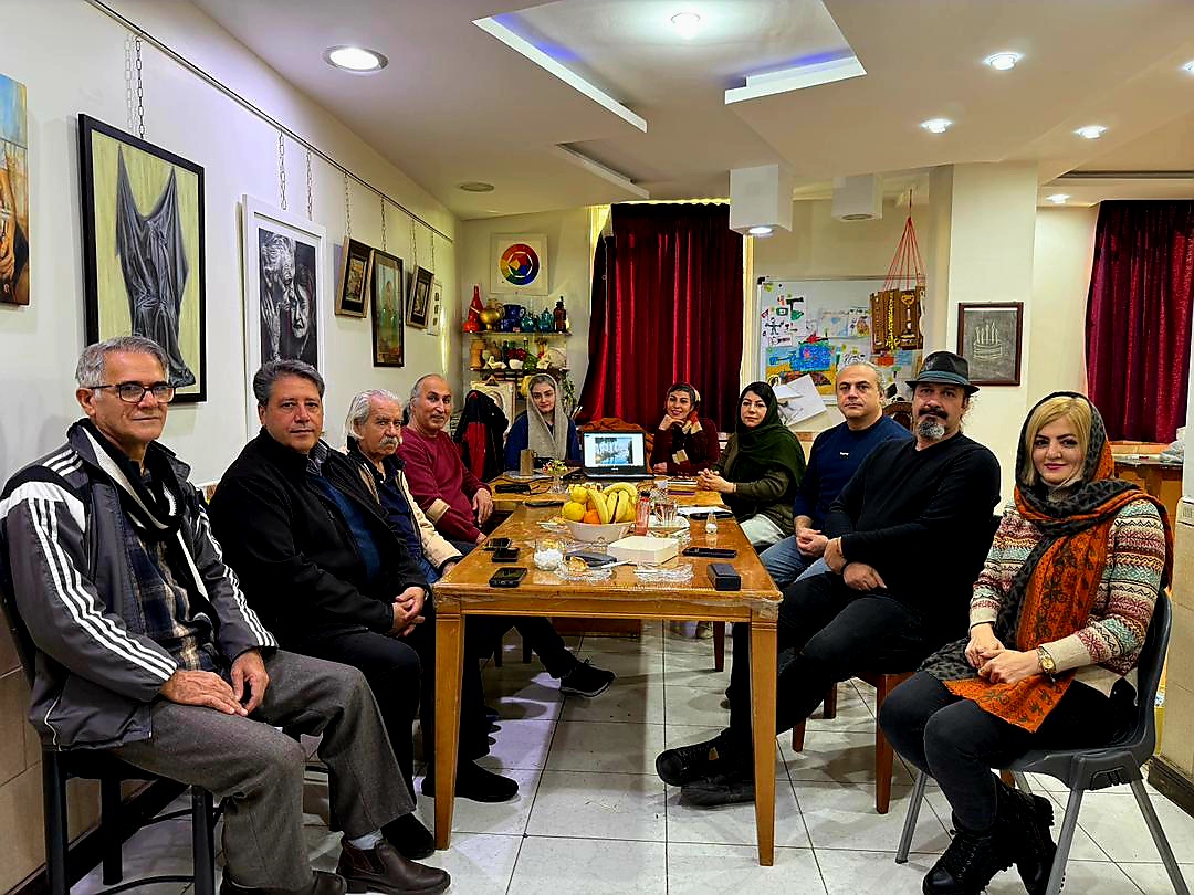 جلسه داوری رویداد طبیعت در آثار هنرمندان استان البرز